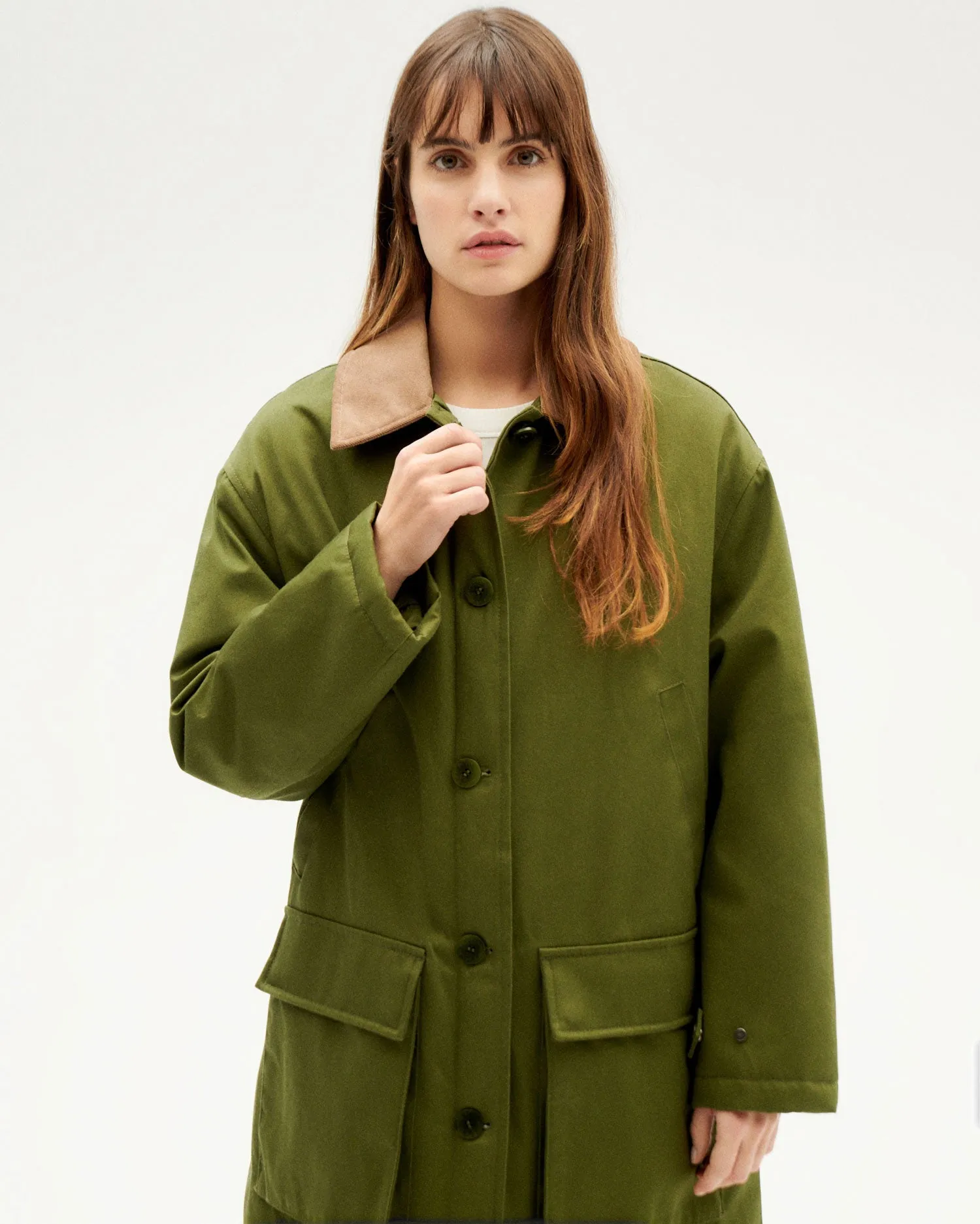 Filomena Coat Green