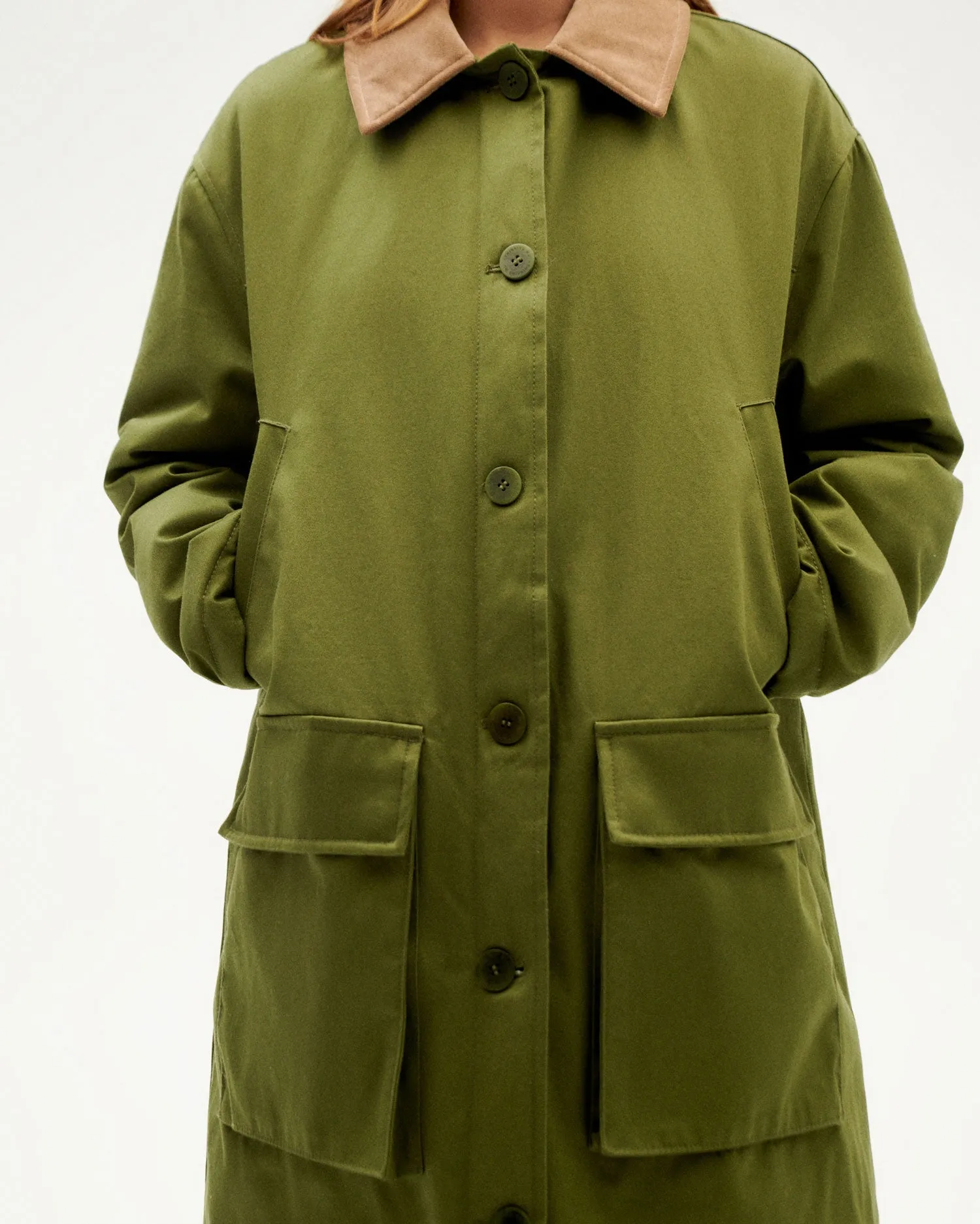 Filomena Coat Green