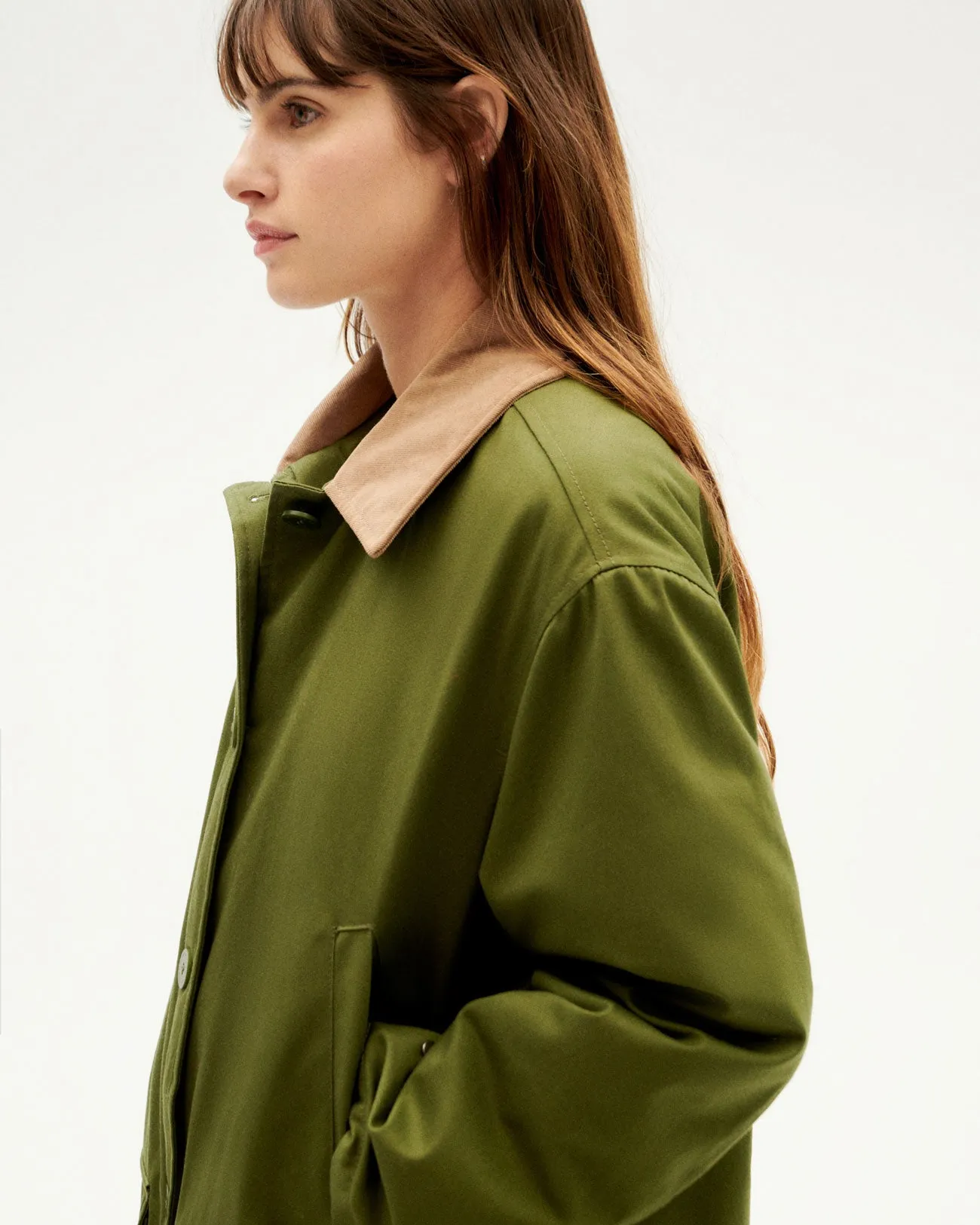 Filomena Coat Green