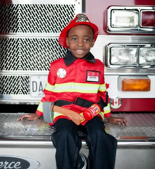 Firefighter with Accessories, 3-4