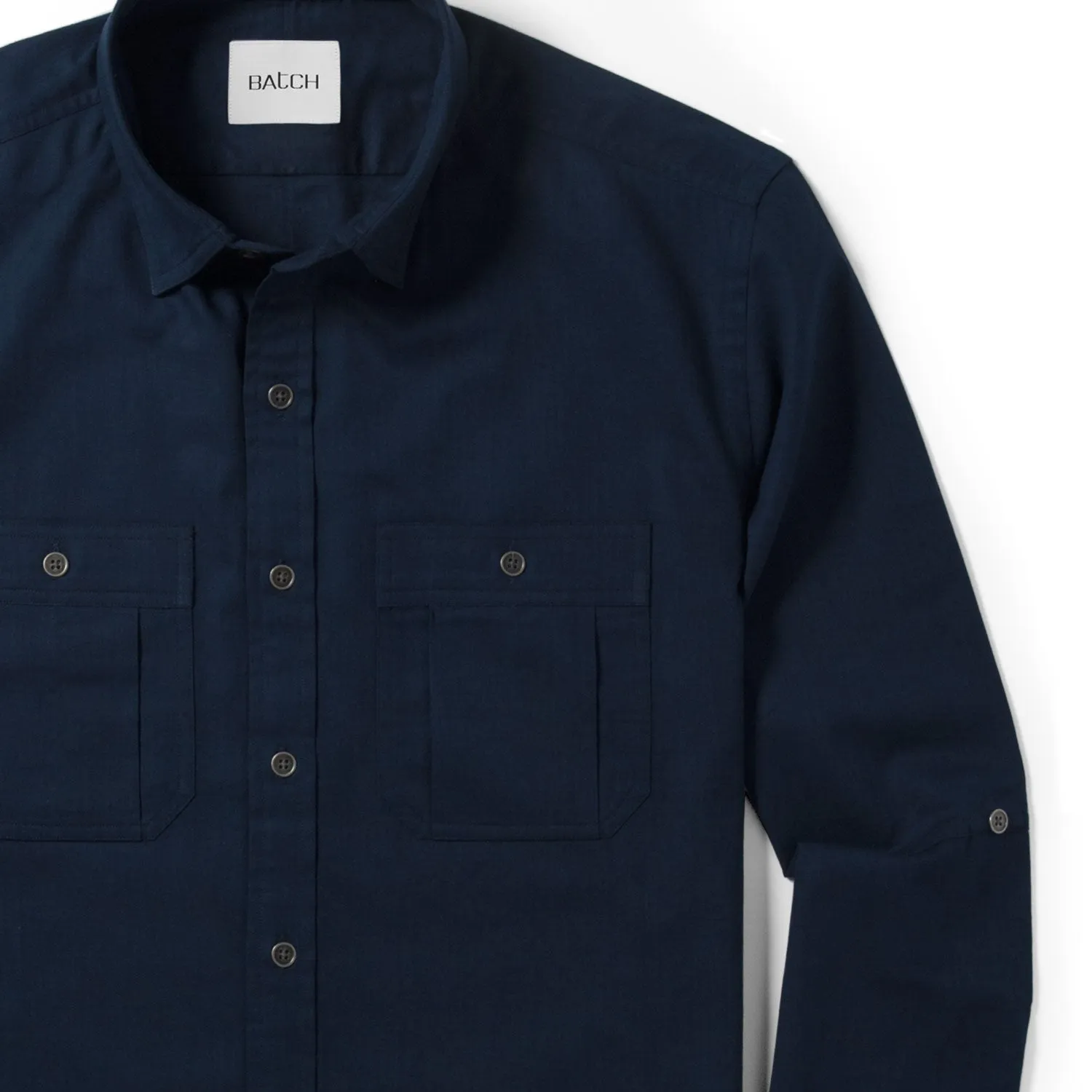 Fixer Utility Shirt – Dark Navy Twill