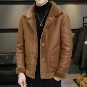 Fleece Parka Reversible Furr Coat Men