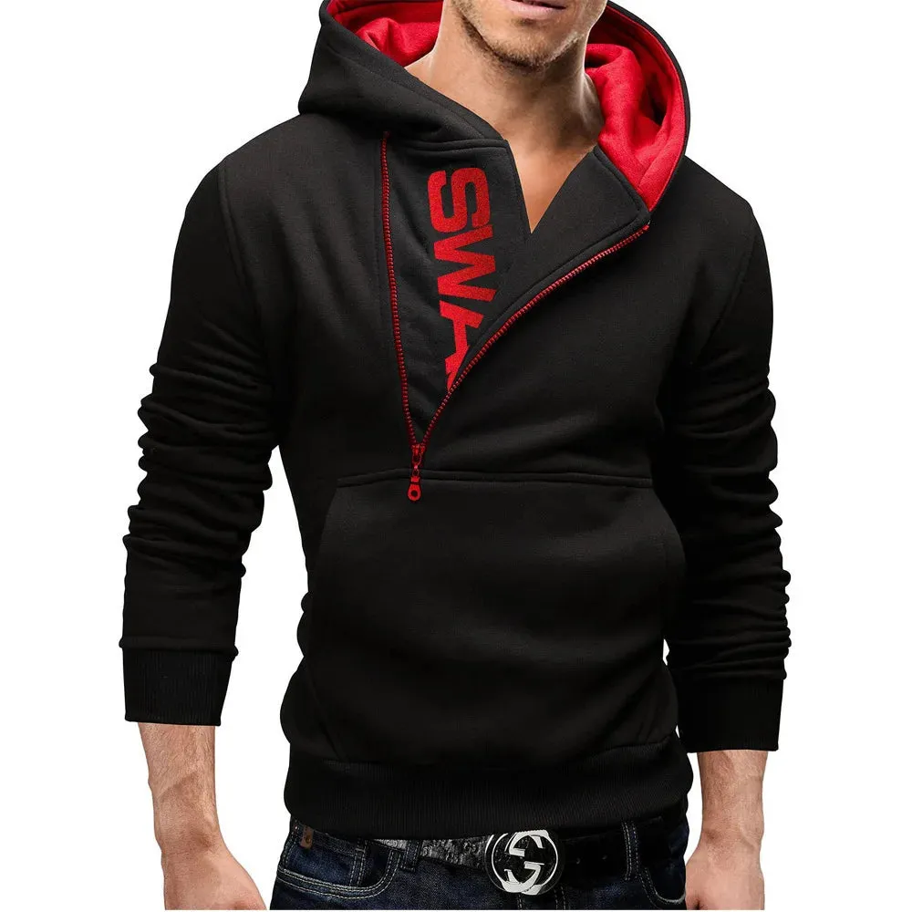 Funki Buys | Sweaters | Men's High Neck Hooded Pullovers