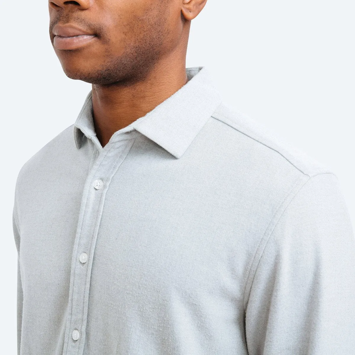 Fusion Overshirt - Light Grey