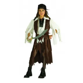 Girls Caribbean Pirate Costume