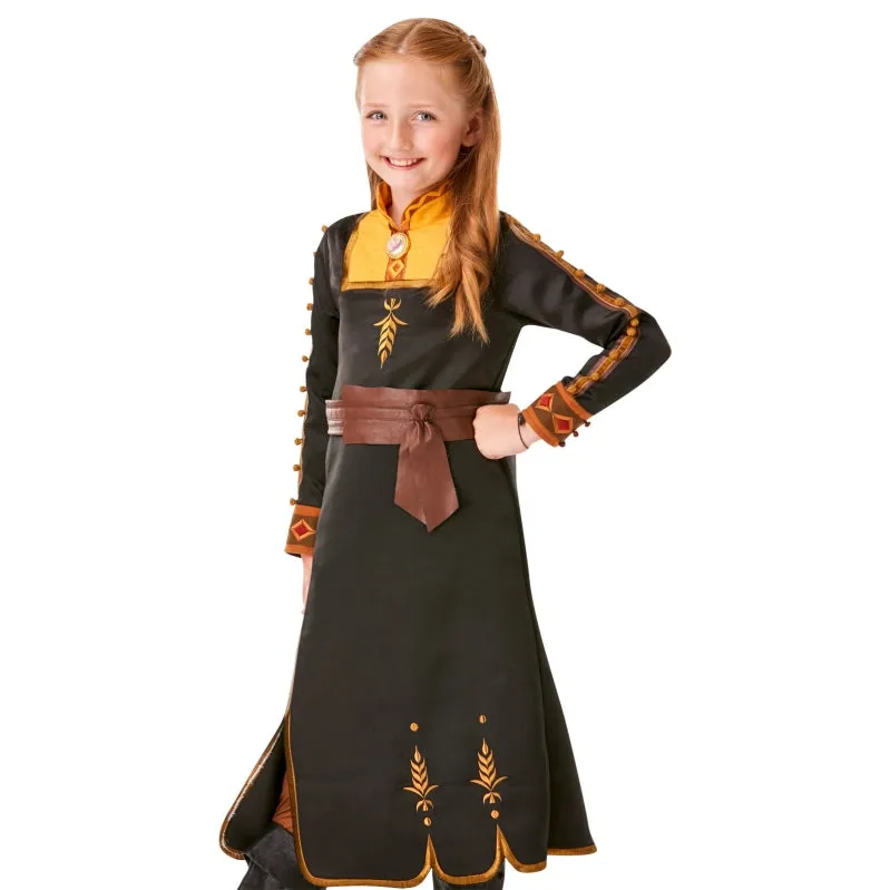 Girls Costume - Anna Frozen 2 Limited Edition Travel Dress