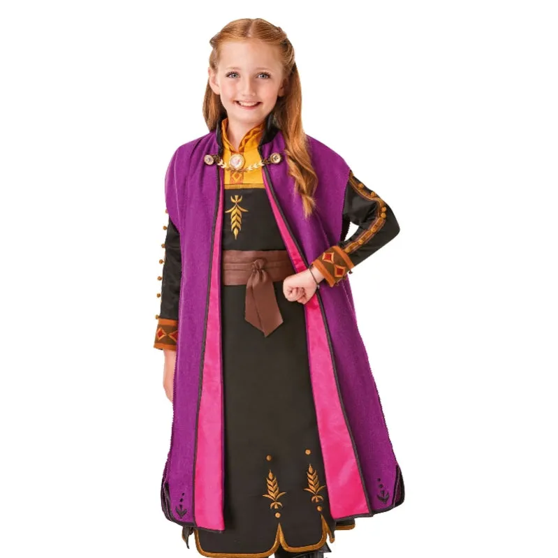 Girls Costume - Anna Frozen 2 Limited Edition Travel Dress