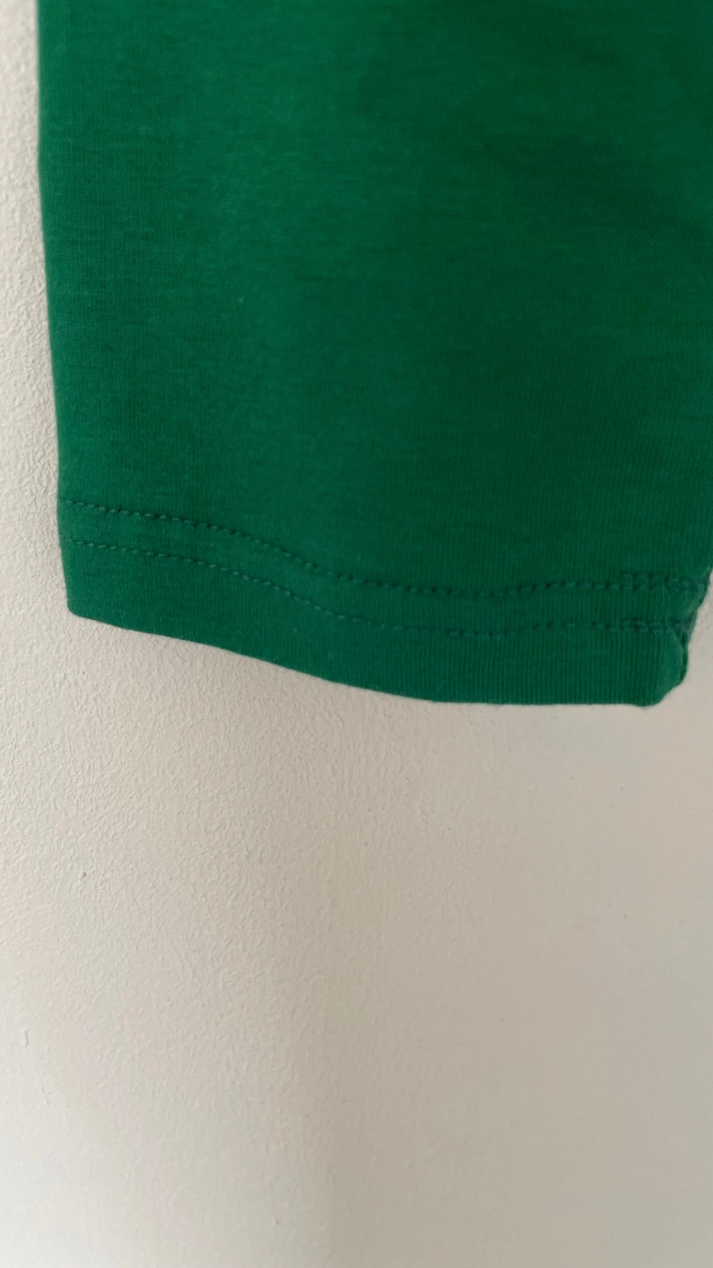 Green Long Sleeve Polo