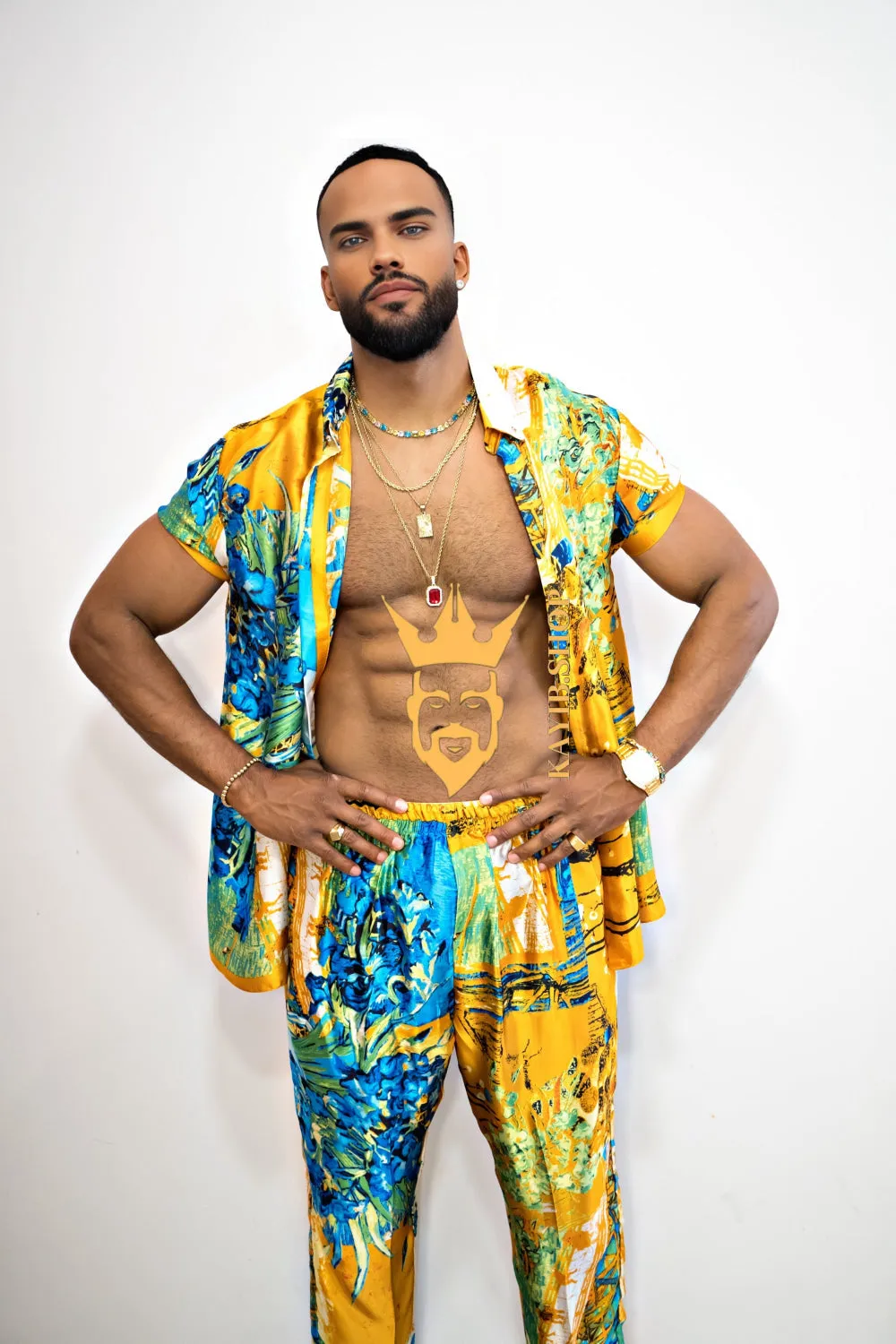 Handmade Outfits: Men's Luxury Silk Set