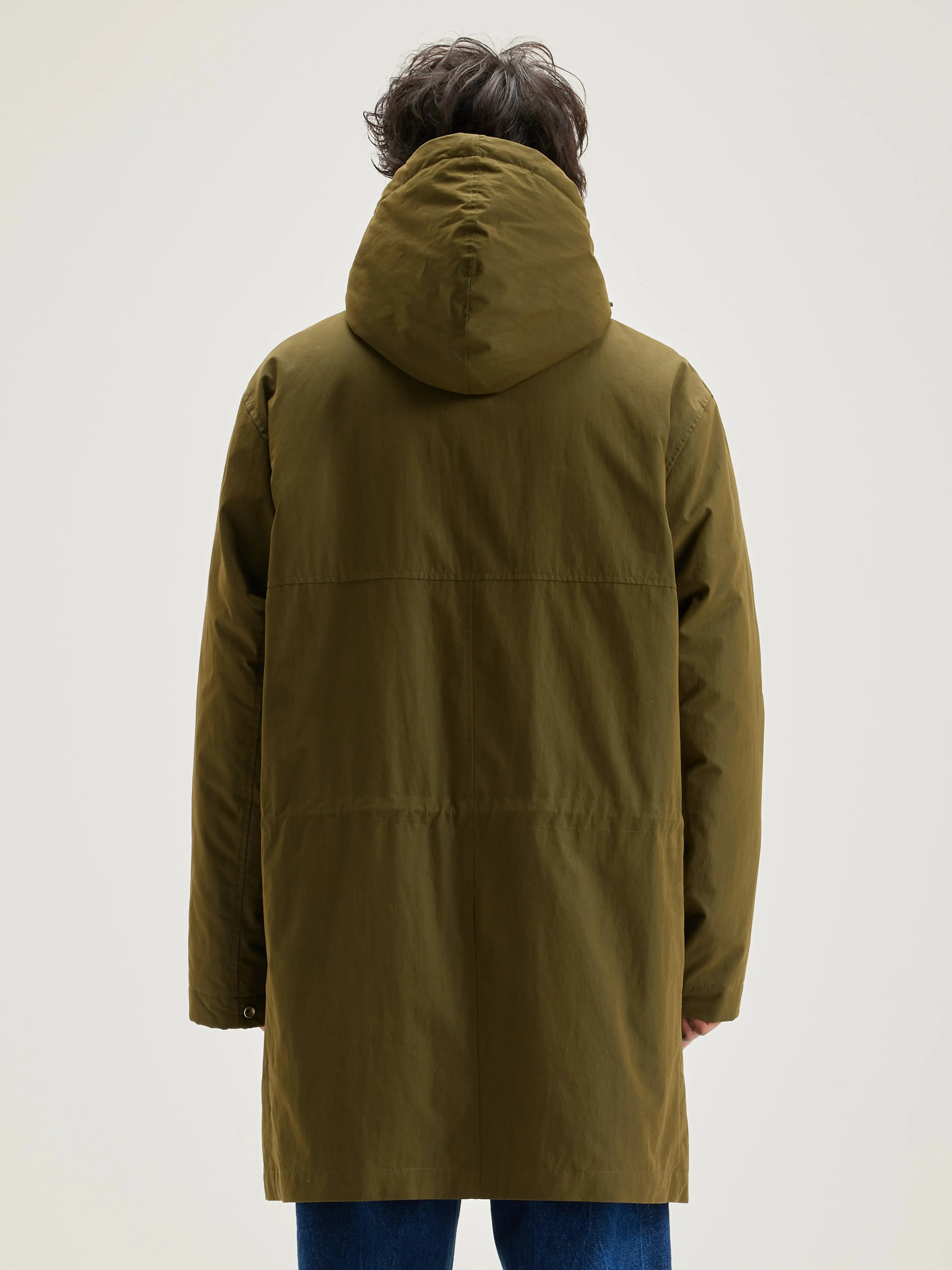 Hanson hooded parka (242 / M / OLIVE)