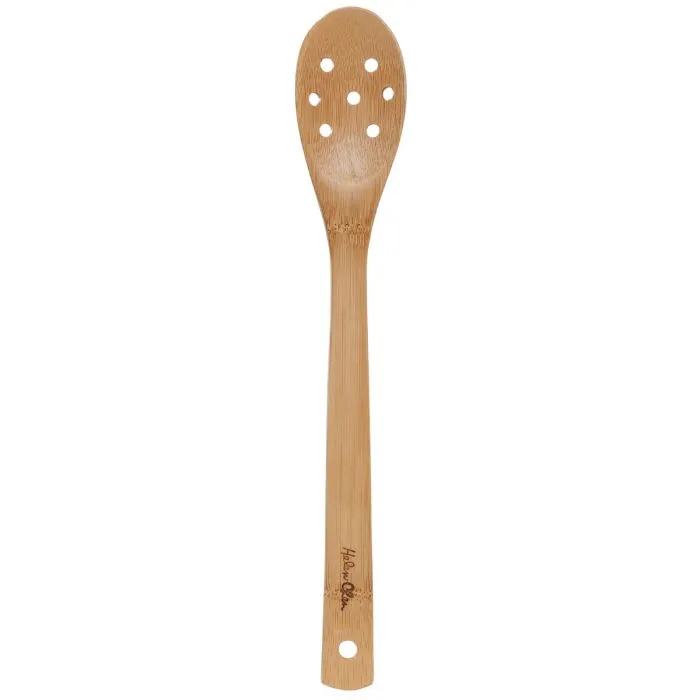 Helen's Asian Kitchen Pierced Bamboo Spoon, 12in