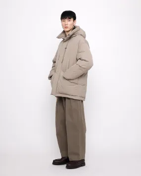 Hooded Puffer - FW24 - Taupe