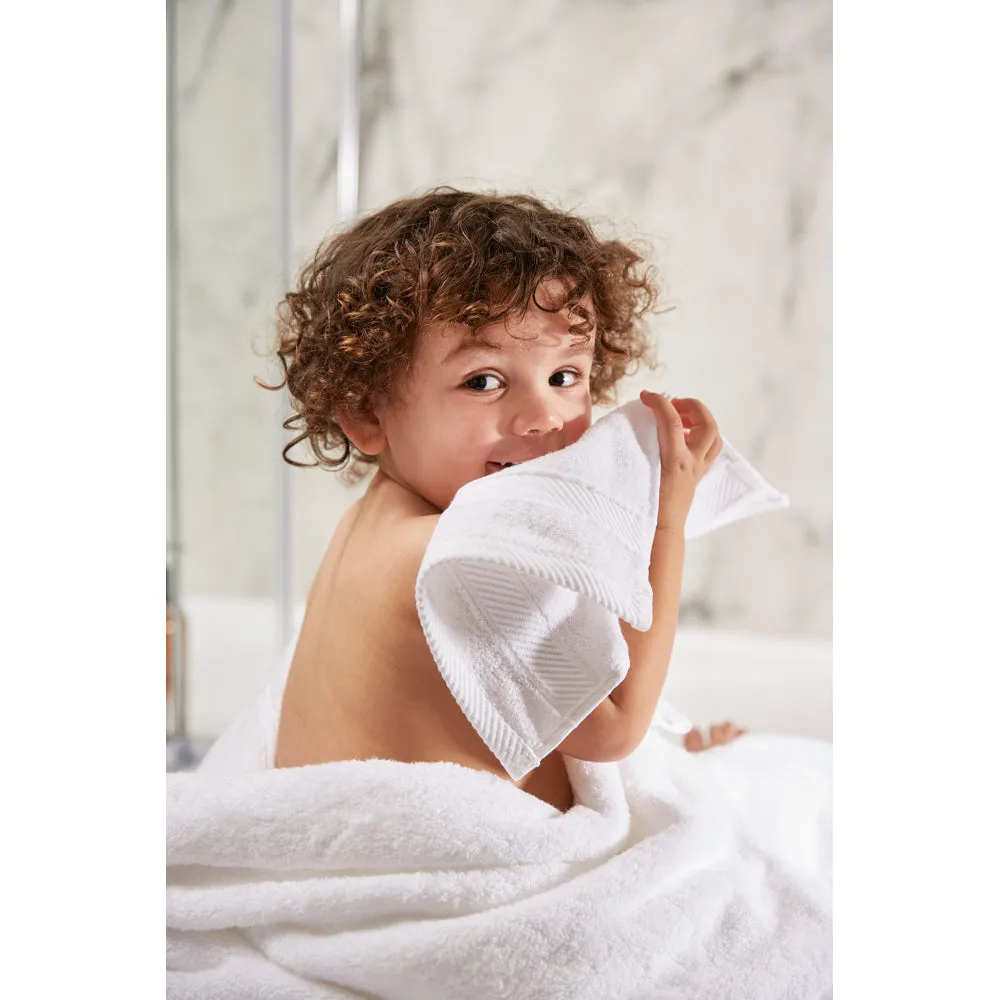 Hug Bamboo Luxury Bath Towels - White