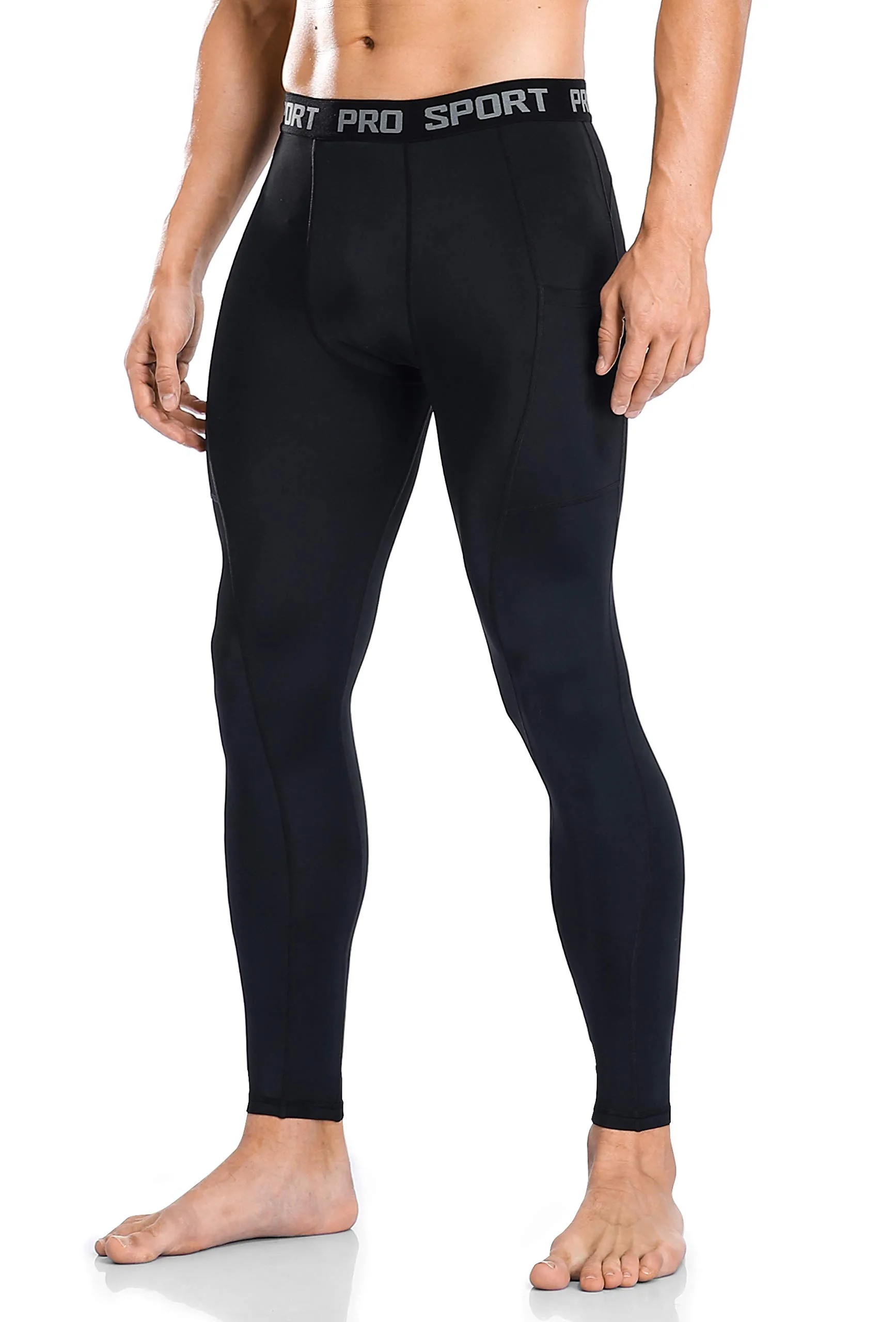 HZORI® | Man'Compression Pants 2 Packs Pocket