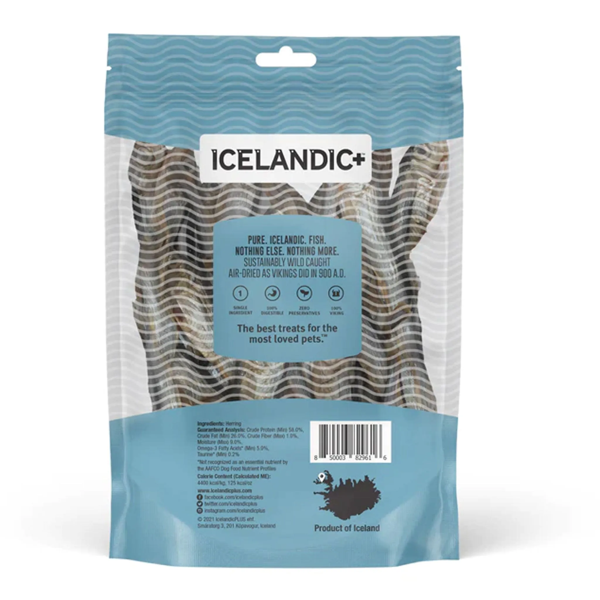 Icelandic  Whole Dog Herring 3 oz