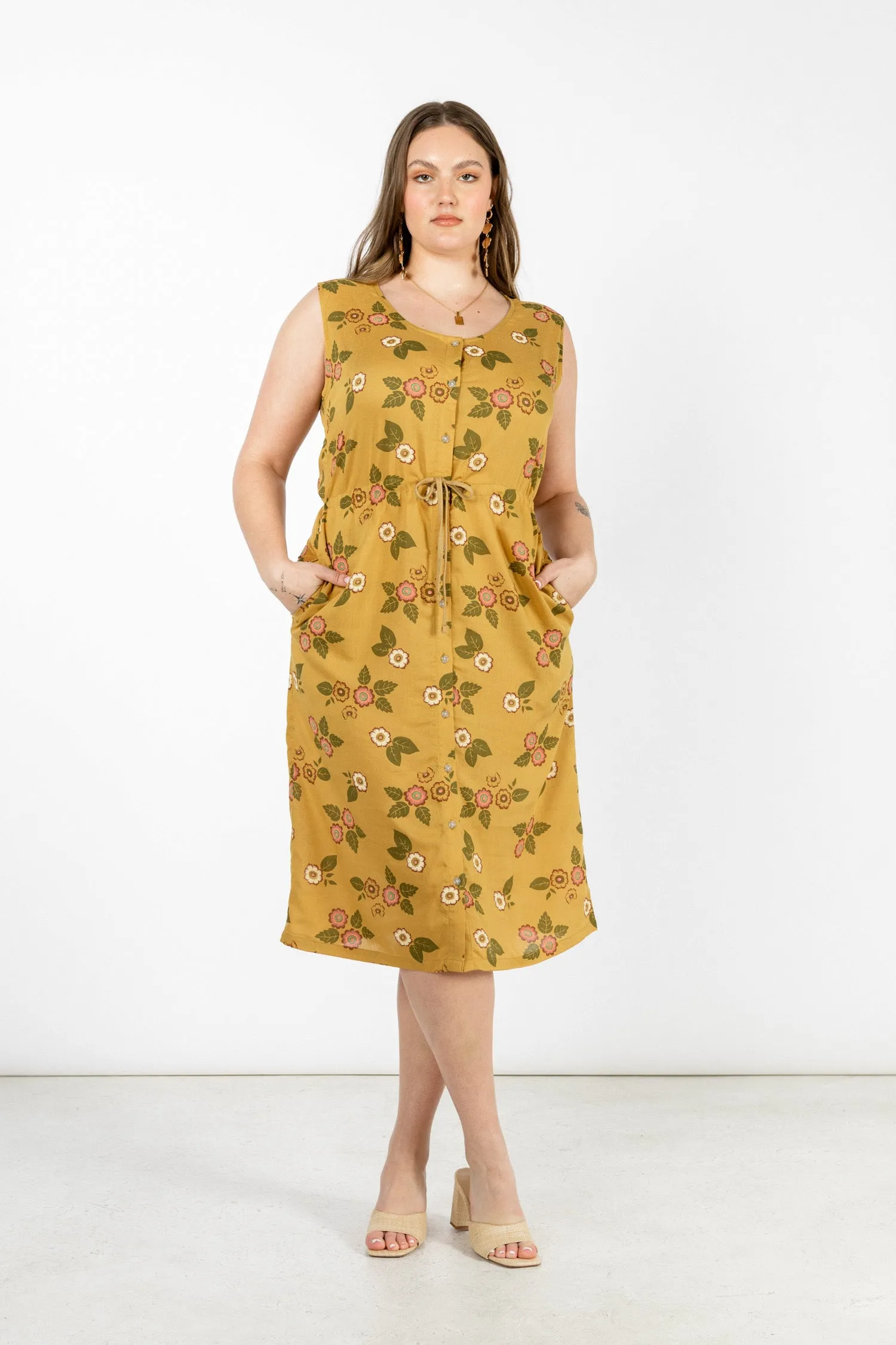 Janice Dress / Folk Floral