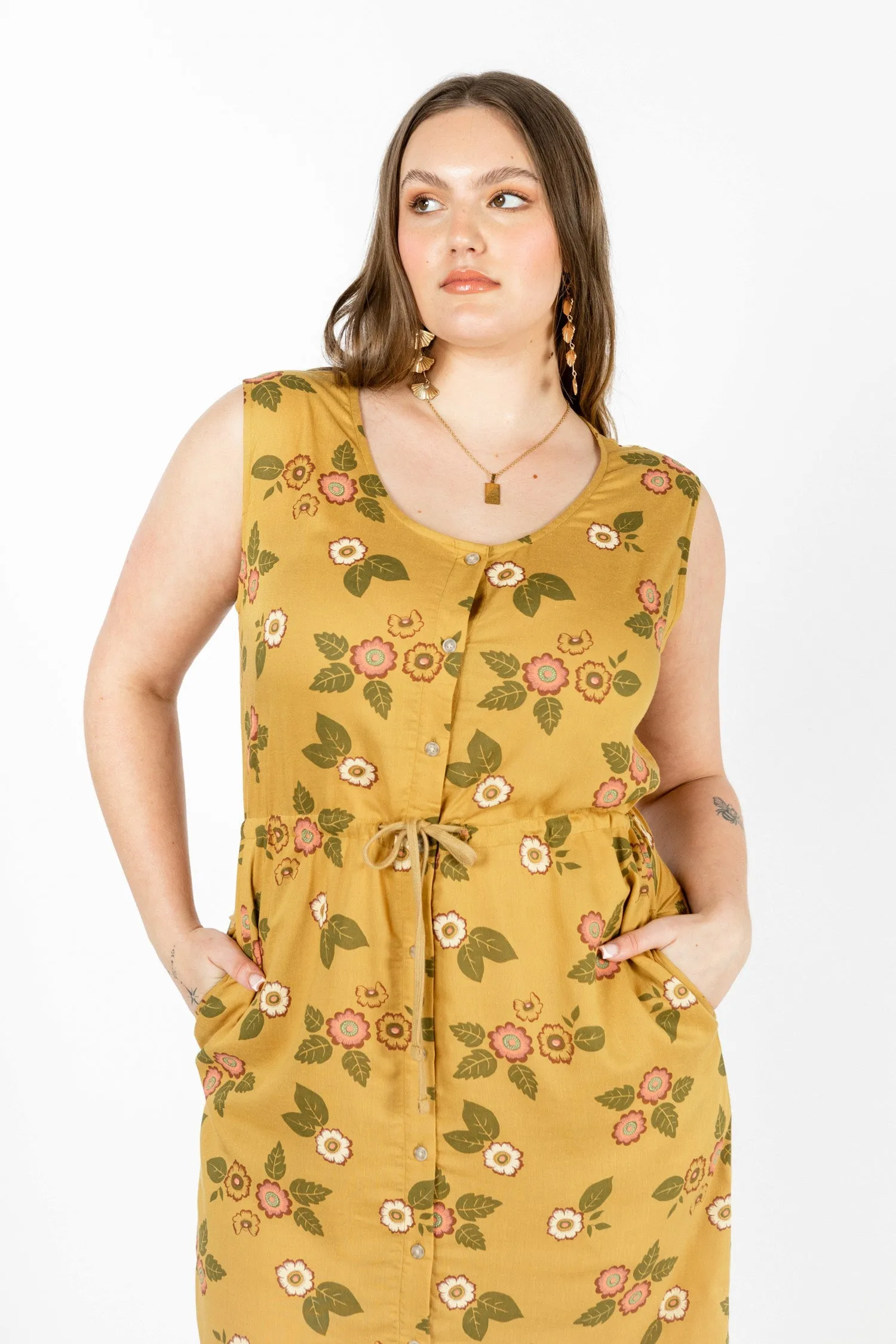 Janice Dress / Folk Floral