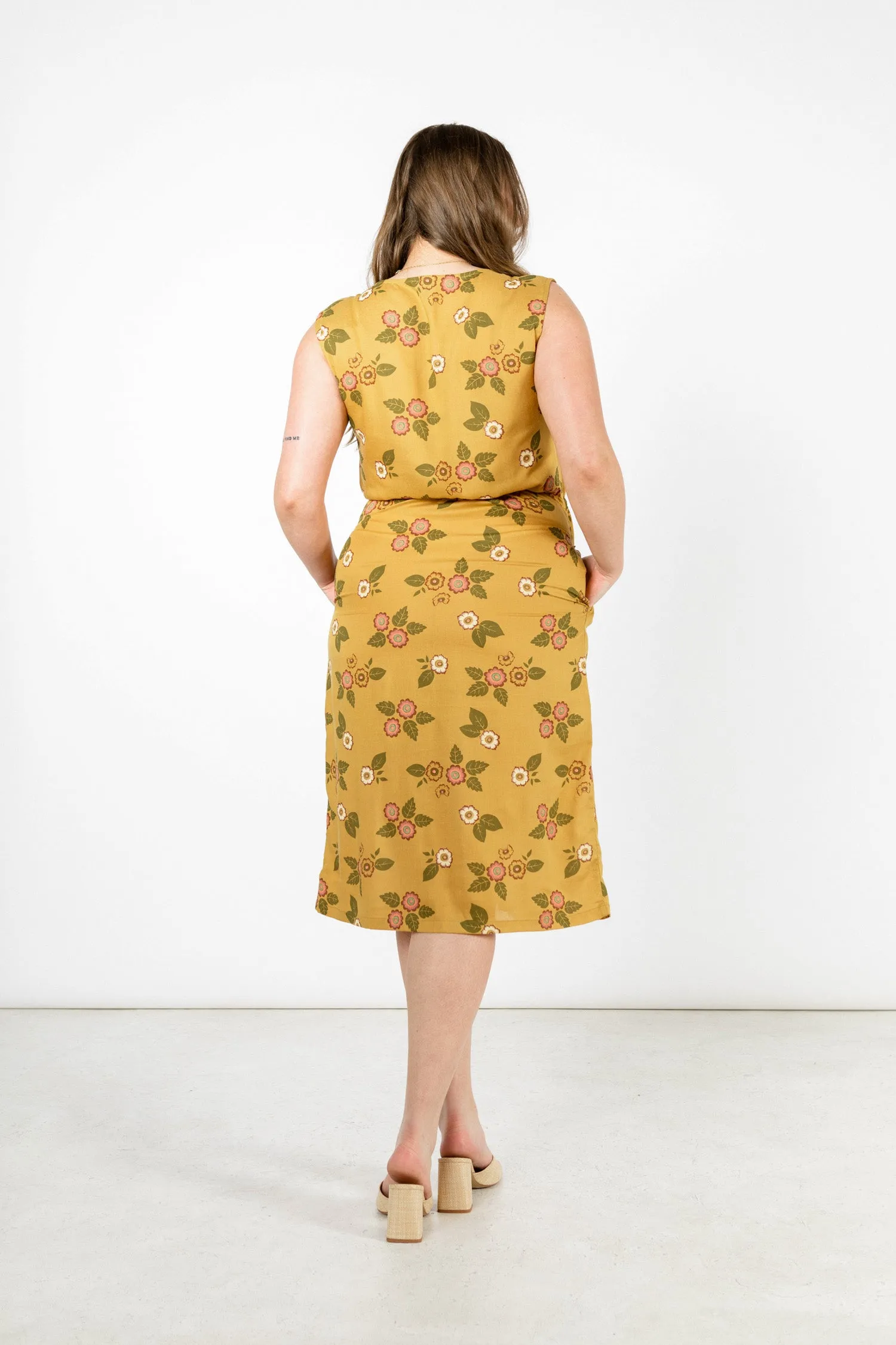 Janice Dress / Folk Floral