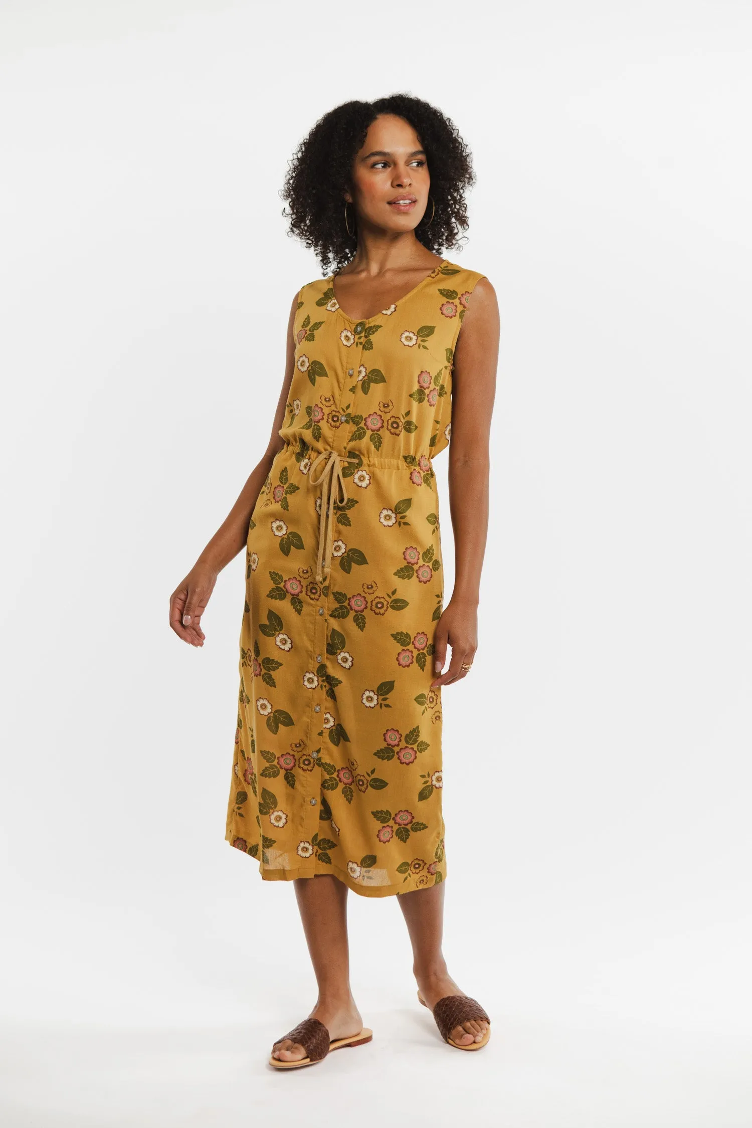 Janice Dress / Folk Floral