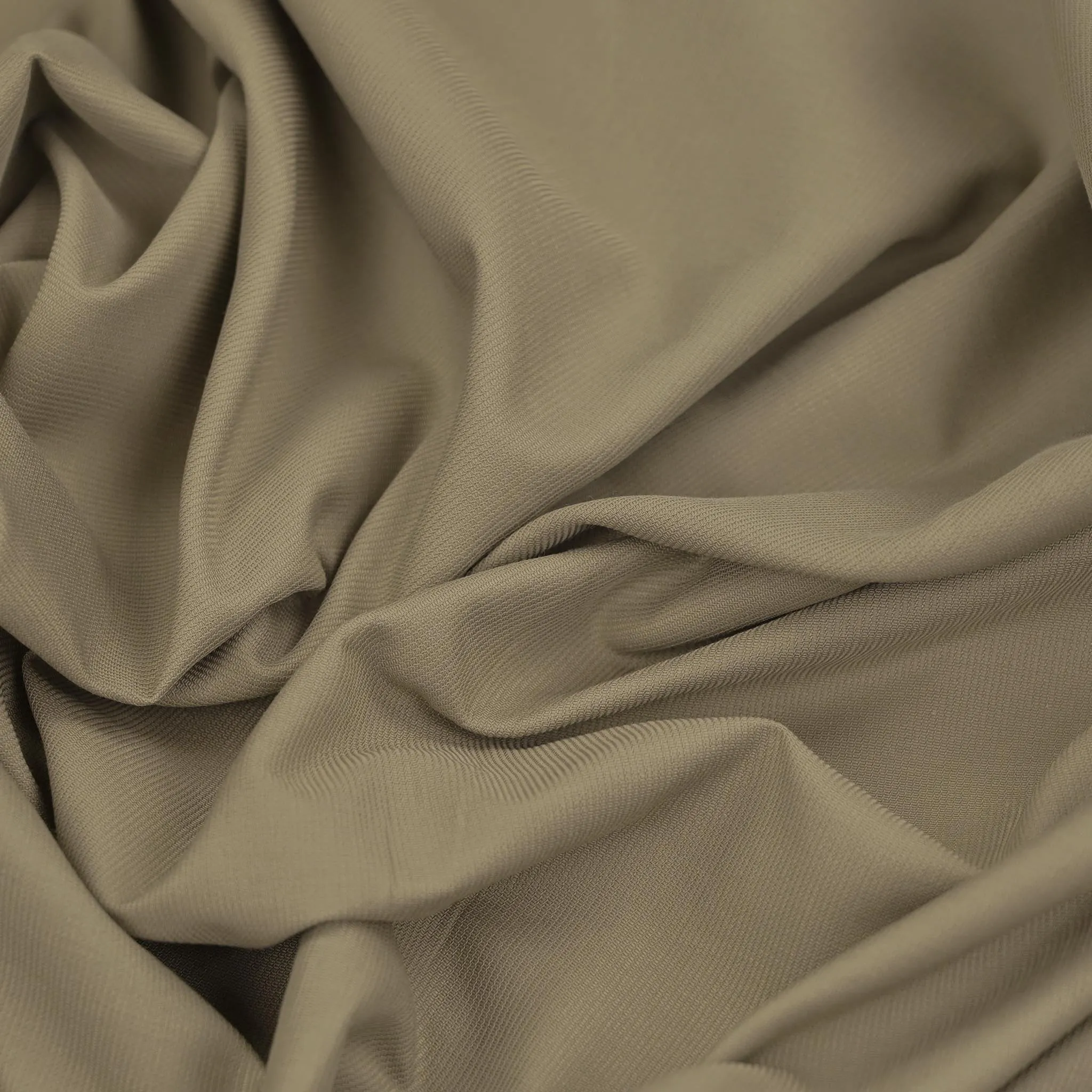 Khaki Beige Grosgrain Fabric 98146