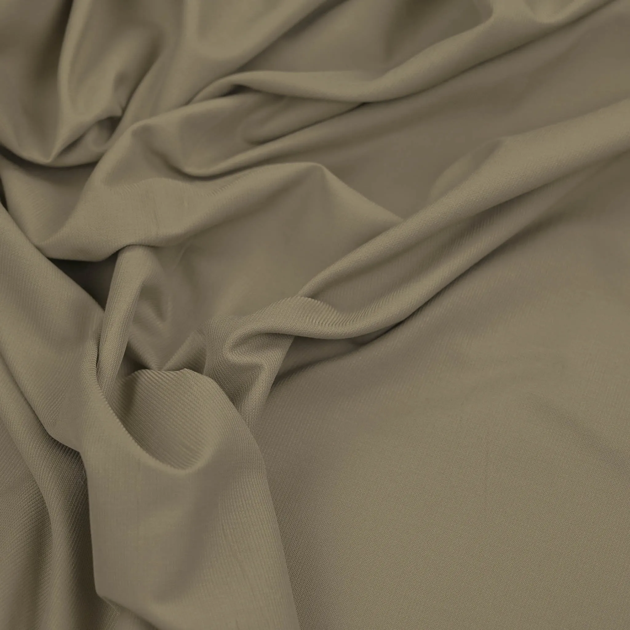 Khaki Beige Grosgrain Fabric 98146