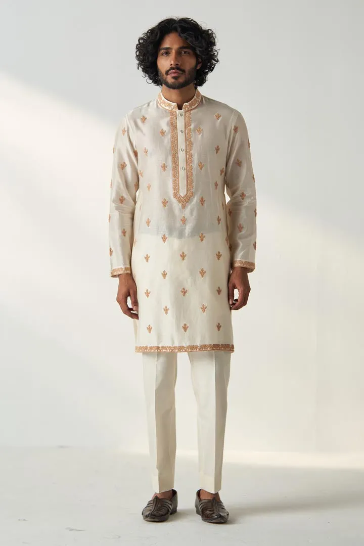 KHUSH KURTA PANT STOLE SET