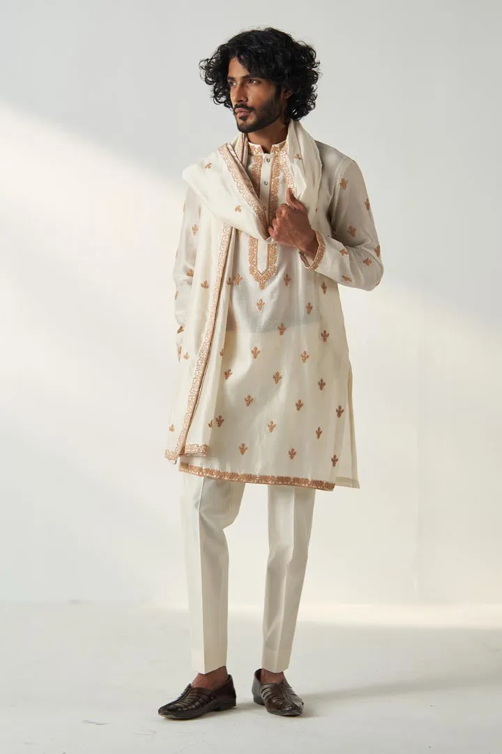 KHUSH KURTA PANT STOLE SET