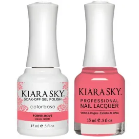 Kiara Sky All-in-One Gel   Polish Duo - 5047 Powder Move