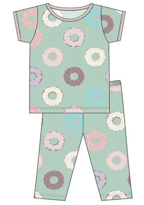 KicKee Pants Pistachio Donuts S/S Pajama Set