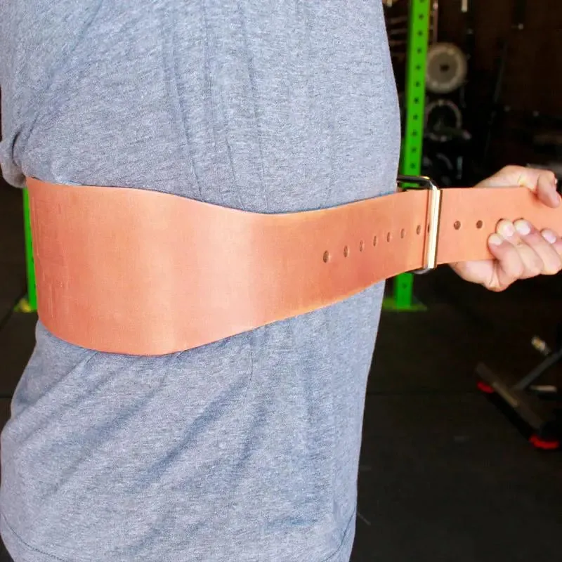 Leather Weightlifting Belt