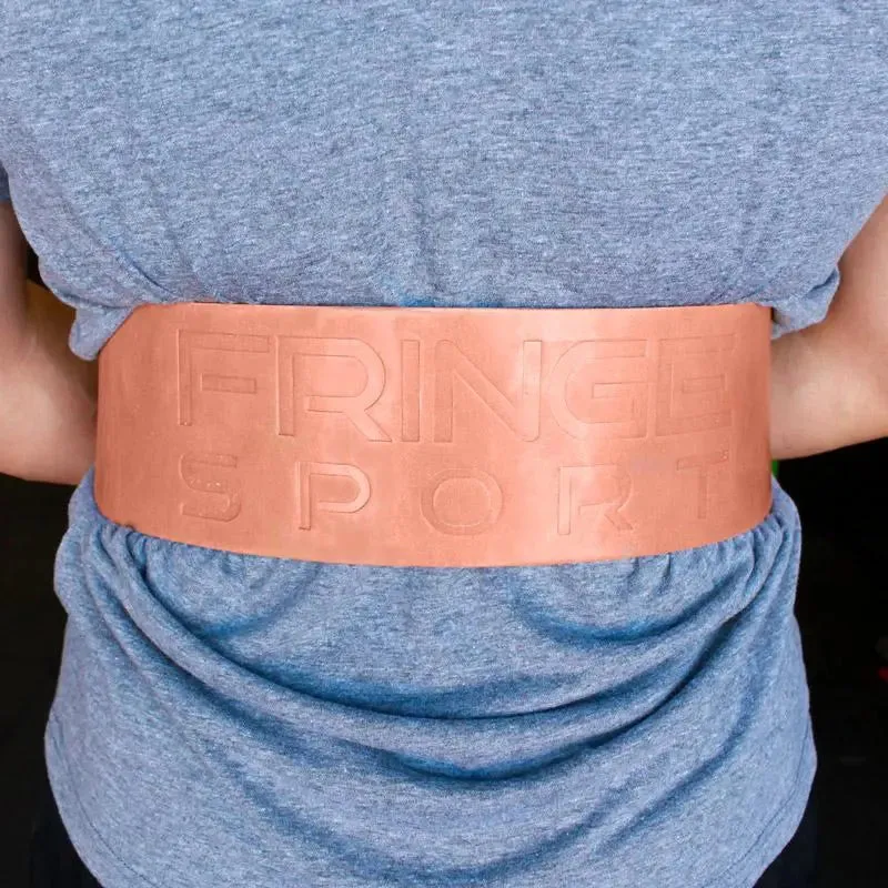 Leather Weightlifting Belt