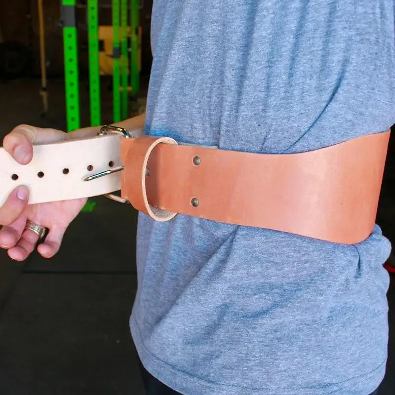 Leather Weightlifting Belt