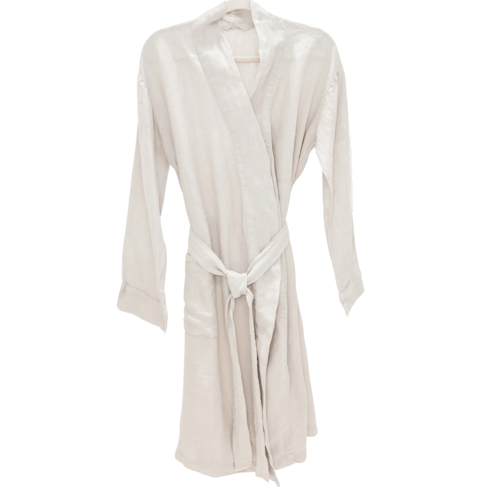 Linen Bathrobe by Beflax Linen