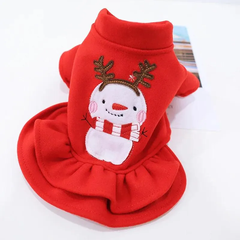 Luxury Designer Winter Dress Dog Clothes