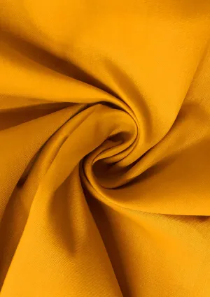 Marigold Yellow Cotton Fabric 100% Cotton Poplin Plain Oeko-Tex Certified Fabric for Dressmaking, Craft, Quilting & Facemasks 45" (112 cms) Wide Per Metre