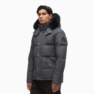 Men's 3Q Zip-Up Fur Jacket