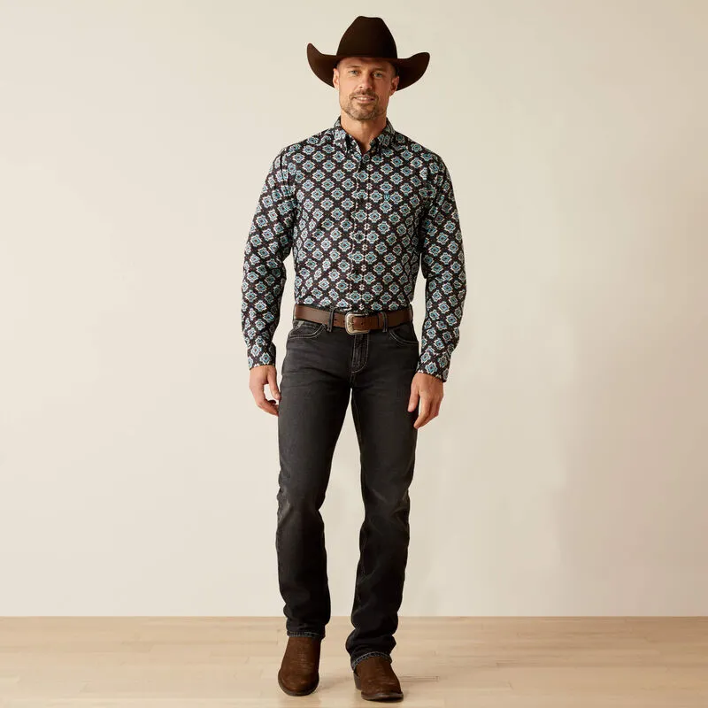 Men's Ariat Paige Fitted Long Sleeve Shirt - 10053919