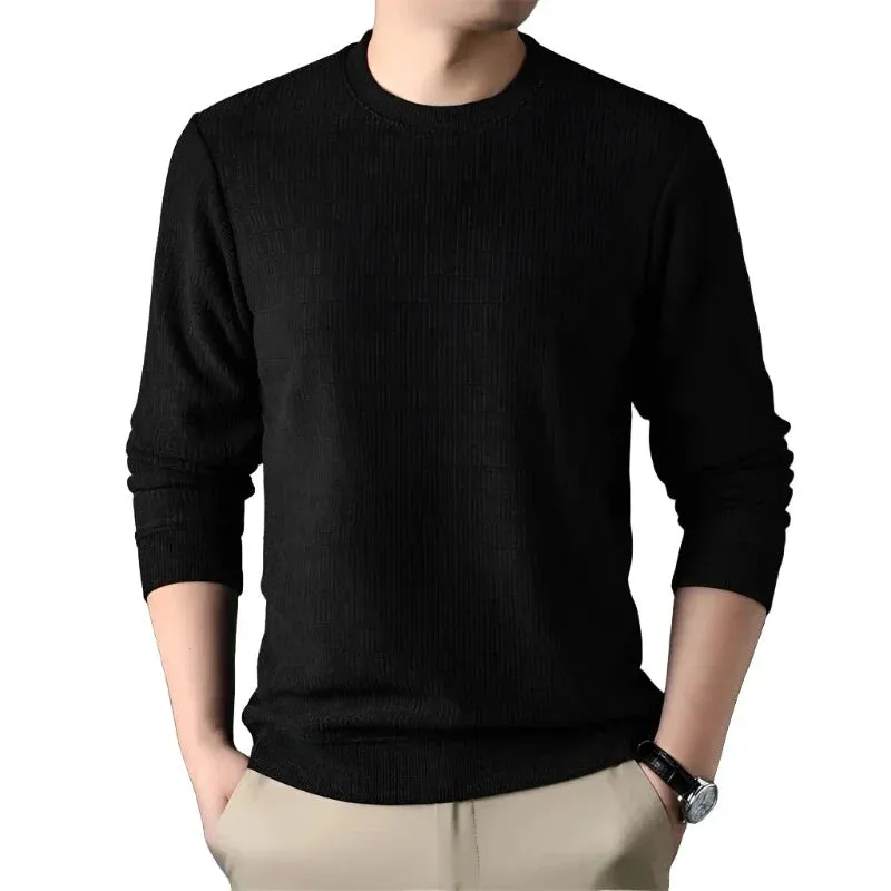 Mens Casual Long Sleeve Top