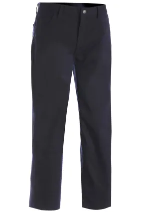 Men's Navy Rugged Comfort Flat Front Pant