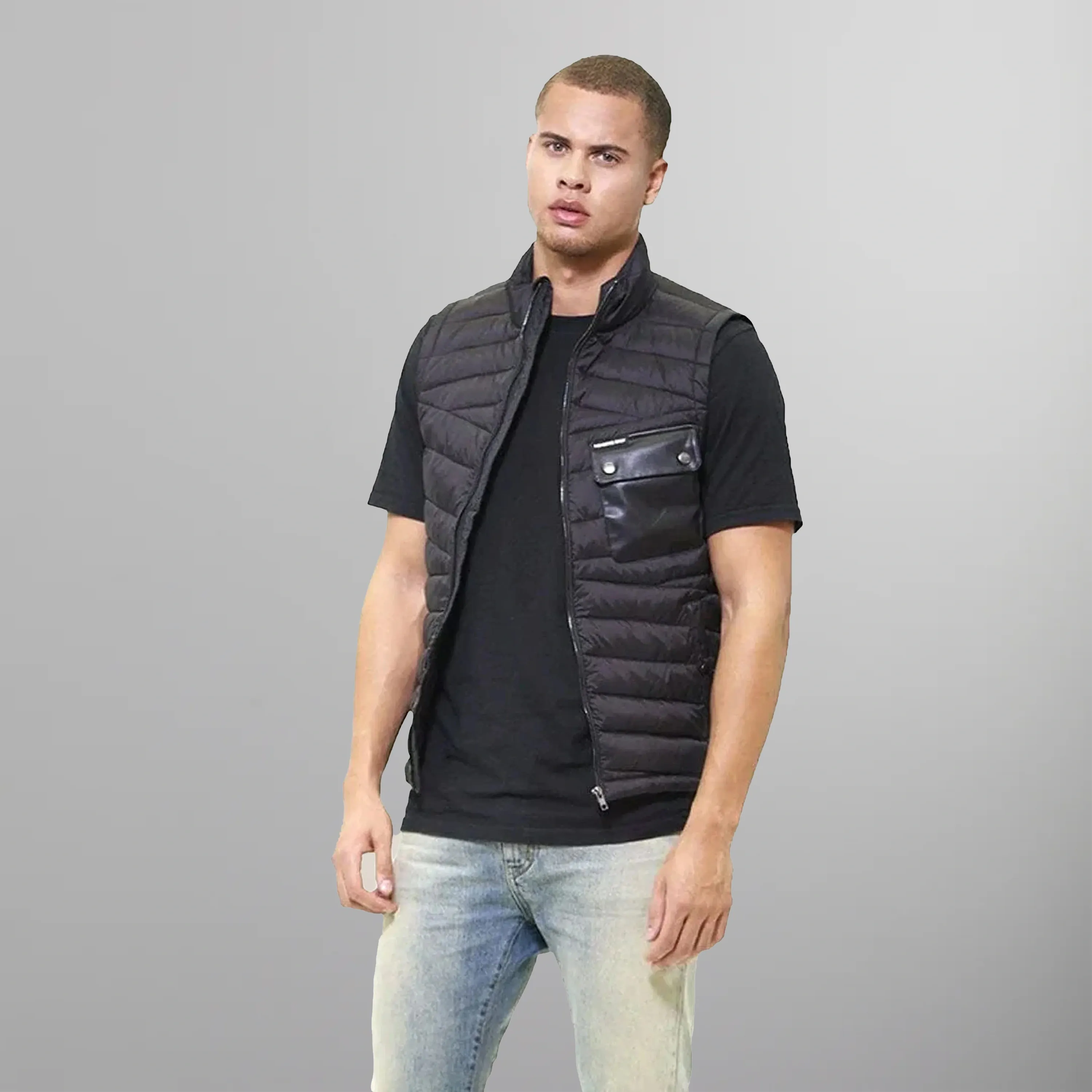 Men's Puffer Vest Jacket - FINAL SALE