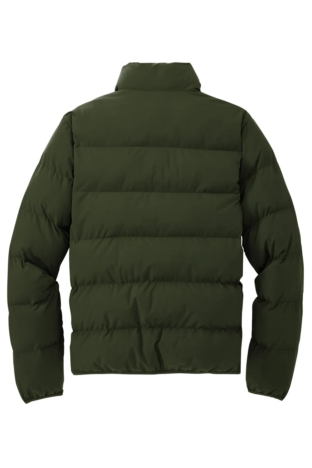 Mercer Mettle Mens Water Resistant Full Zip Puffy Jacket - Townsend Green