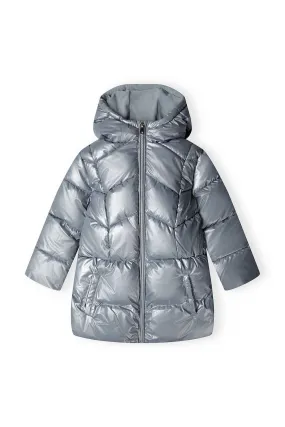 Metallic Puffer Coat Silver *In store now*