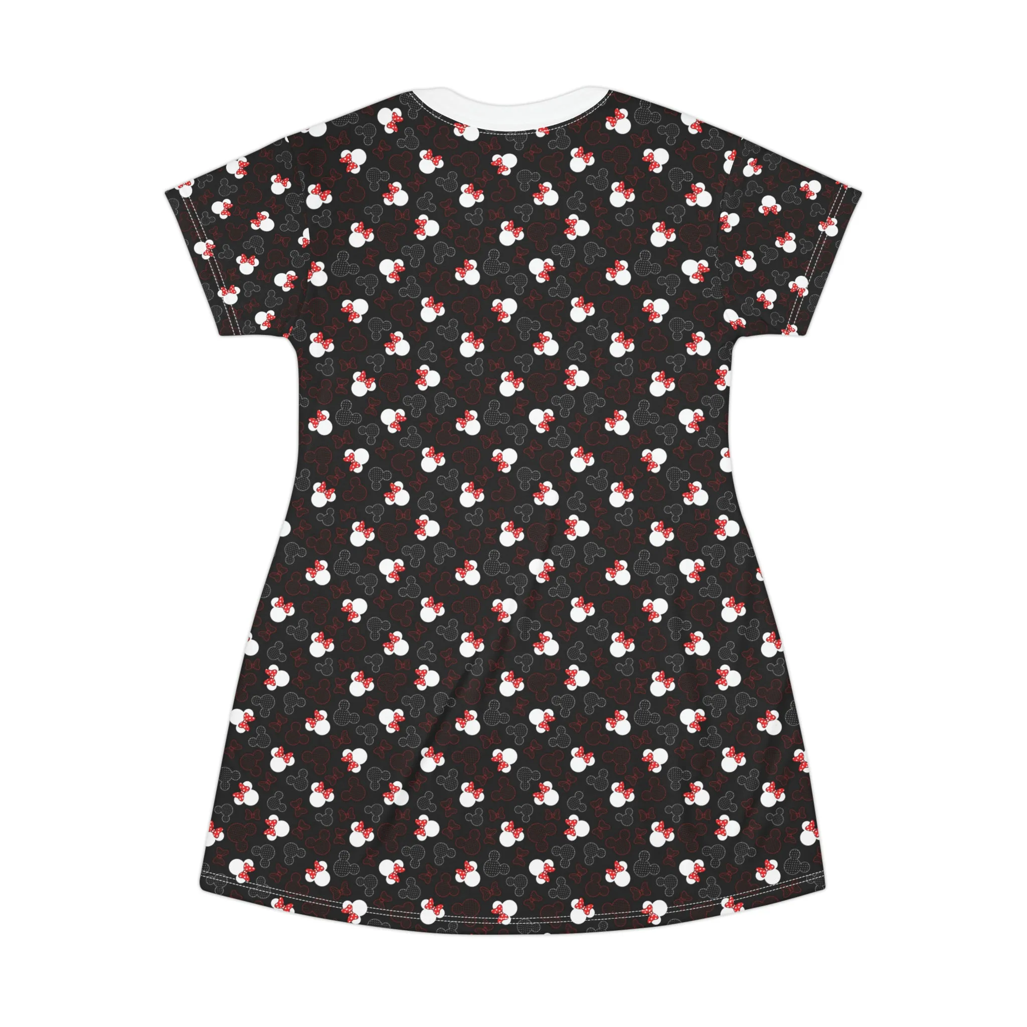 Mickey And Minnie Dots T-Shirt Dress