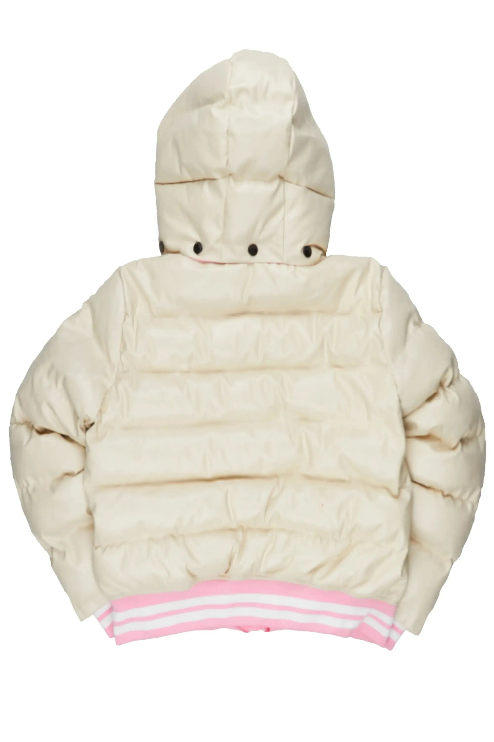 Miss Beige Puffer Jacket