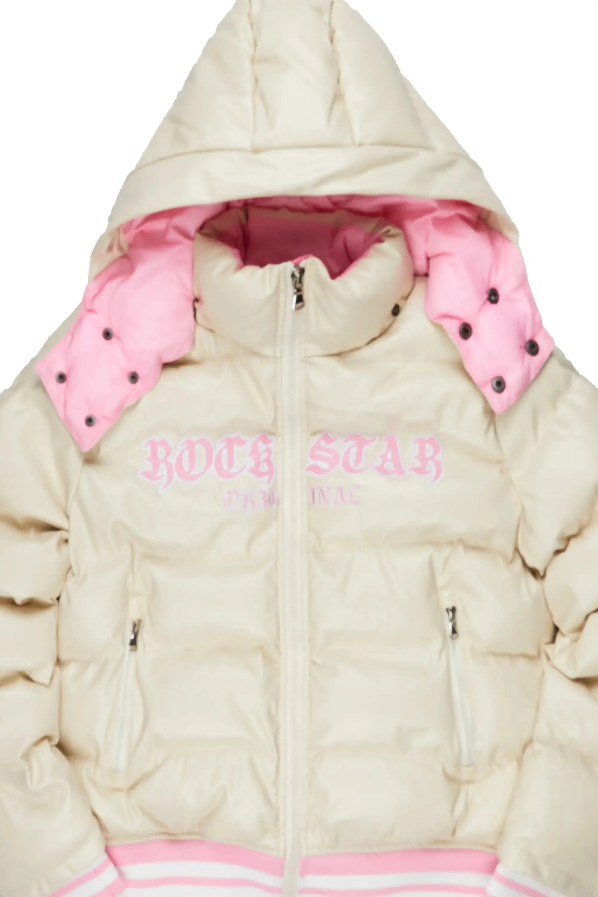 Miss Beige Puffer Jacket