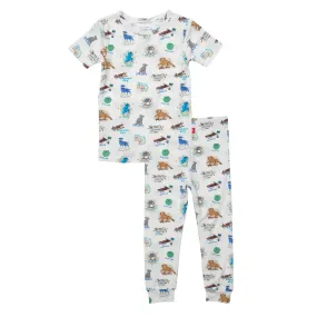 Modal Magnetic Pajama Set - Dog Days