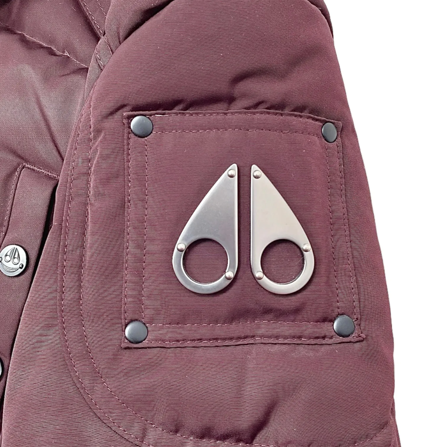 Moose Knuckle Causapscal Parka Jacket Burgandy (W)