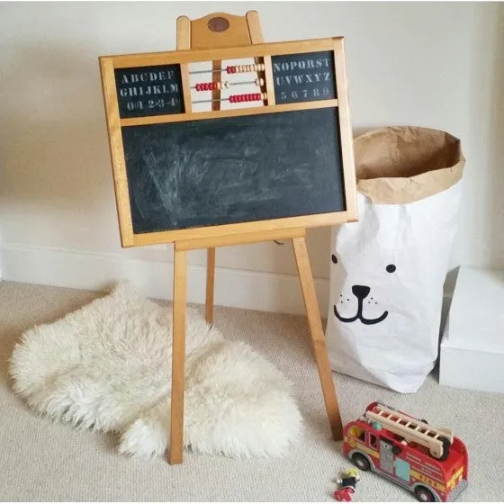 Moulin roty children's chalkboard