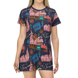 Mountain Coaster T-Shirt Dress