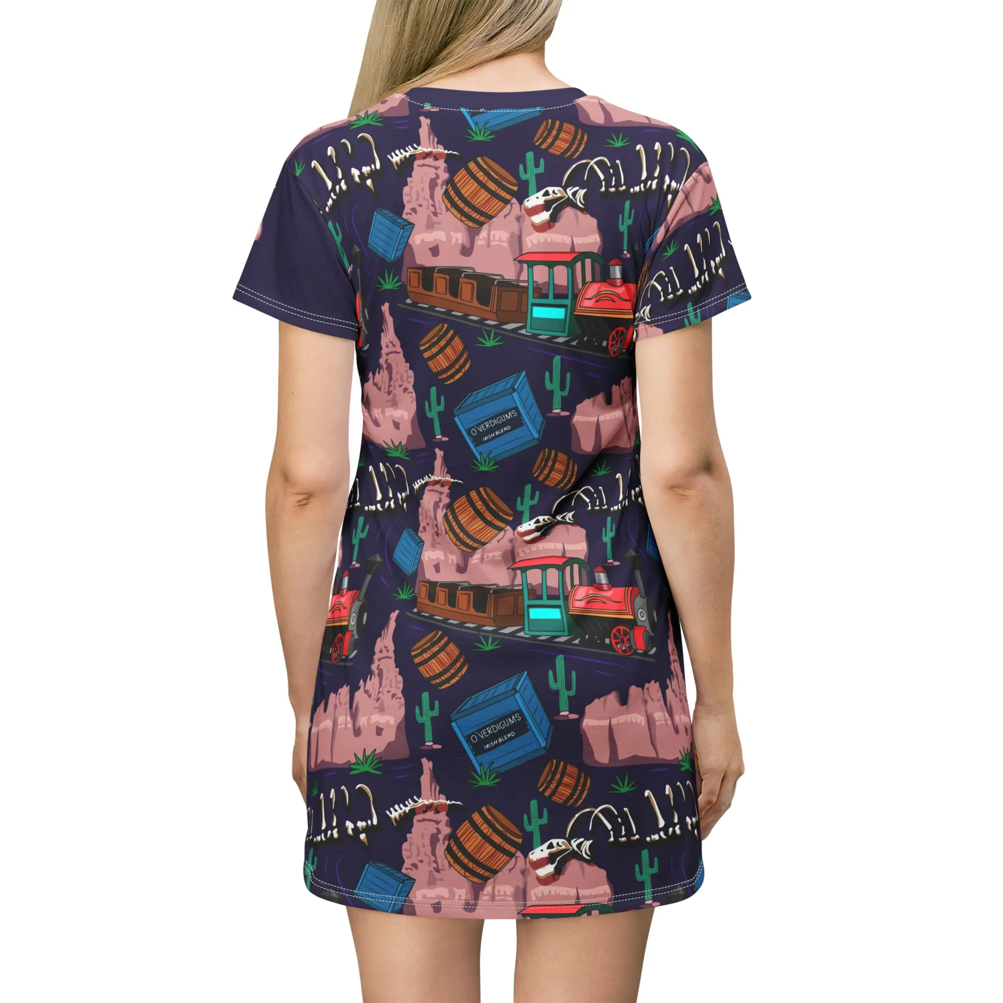 Mountain Coaster T-Shirt Dress